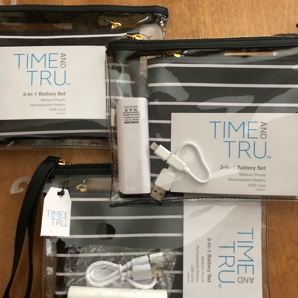 🆕 TIME & TRUE 3-In-1 iphone & Android Charger Set - Picture 5 of 7
